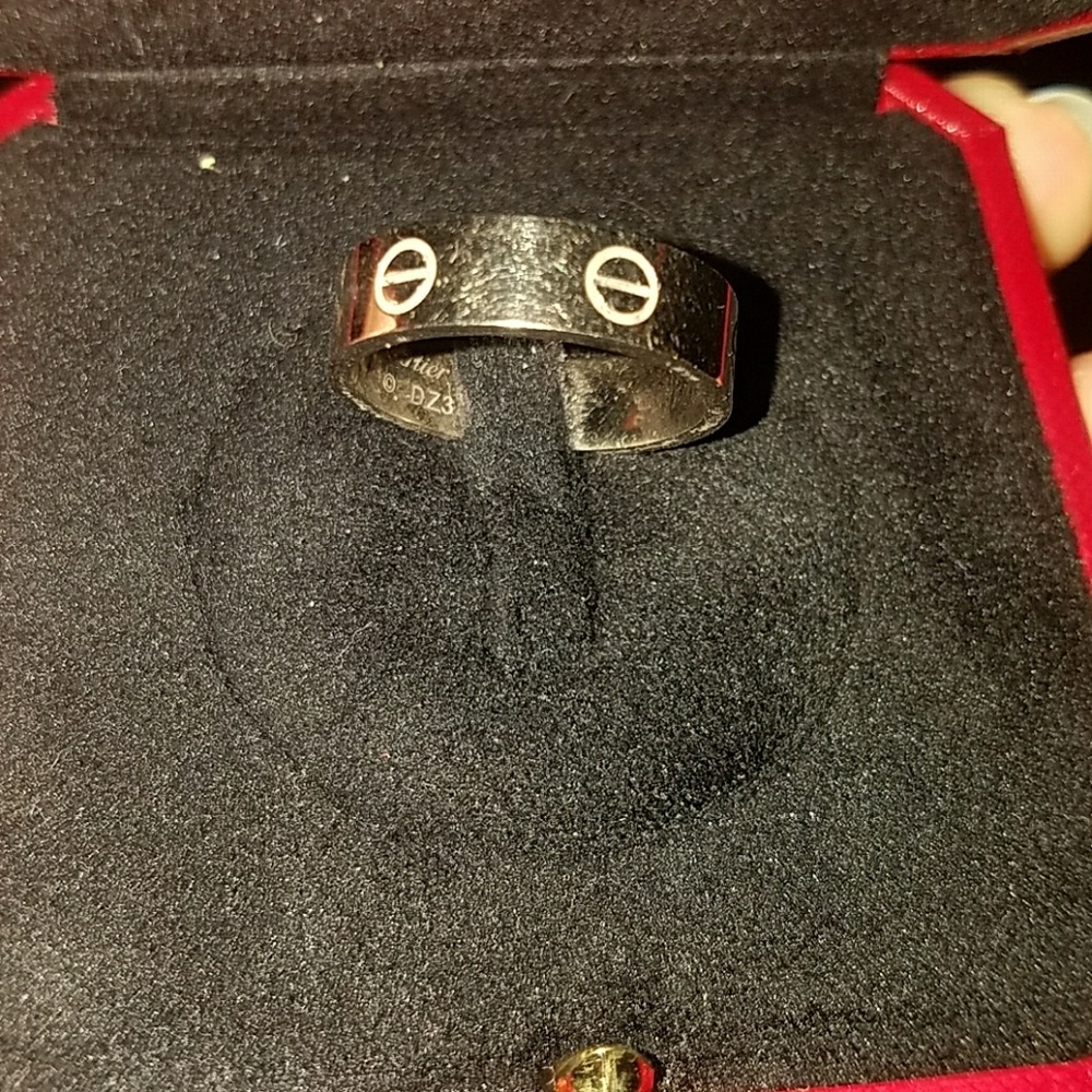 Men's cartier white gold